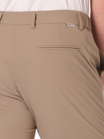 Distretto12 Slimfit Functionele broek in Beige