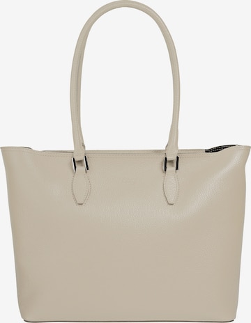 Cabas Cluty en beige : devant