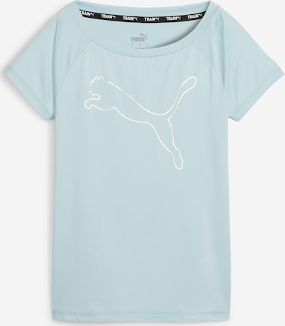 PUMA Camiseta funcional en azul pastel / blanco, Vista del producto