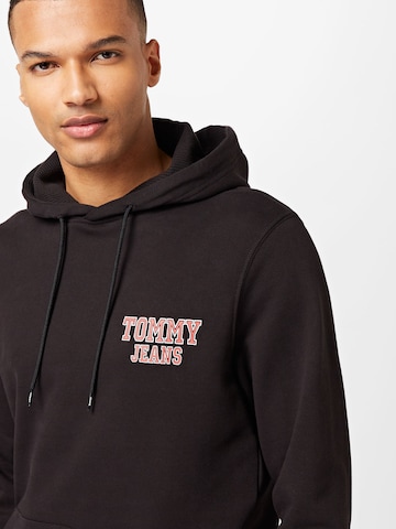 Felpa di Tommy Jeans in nero