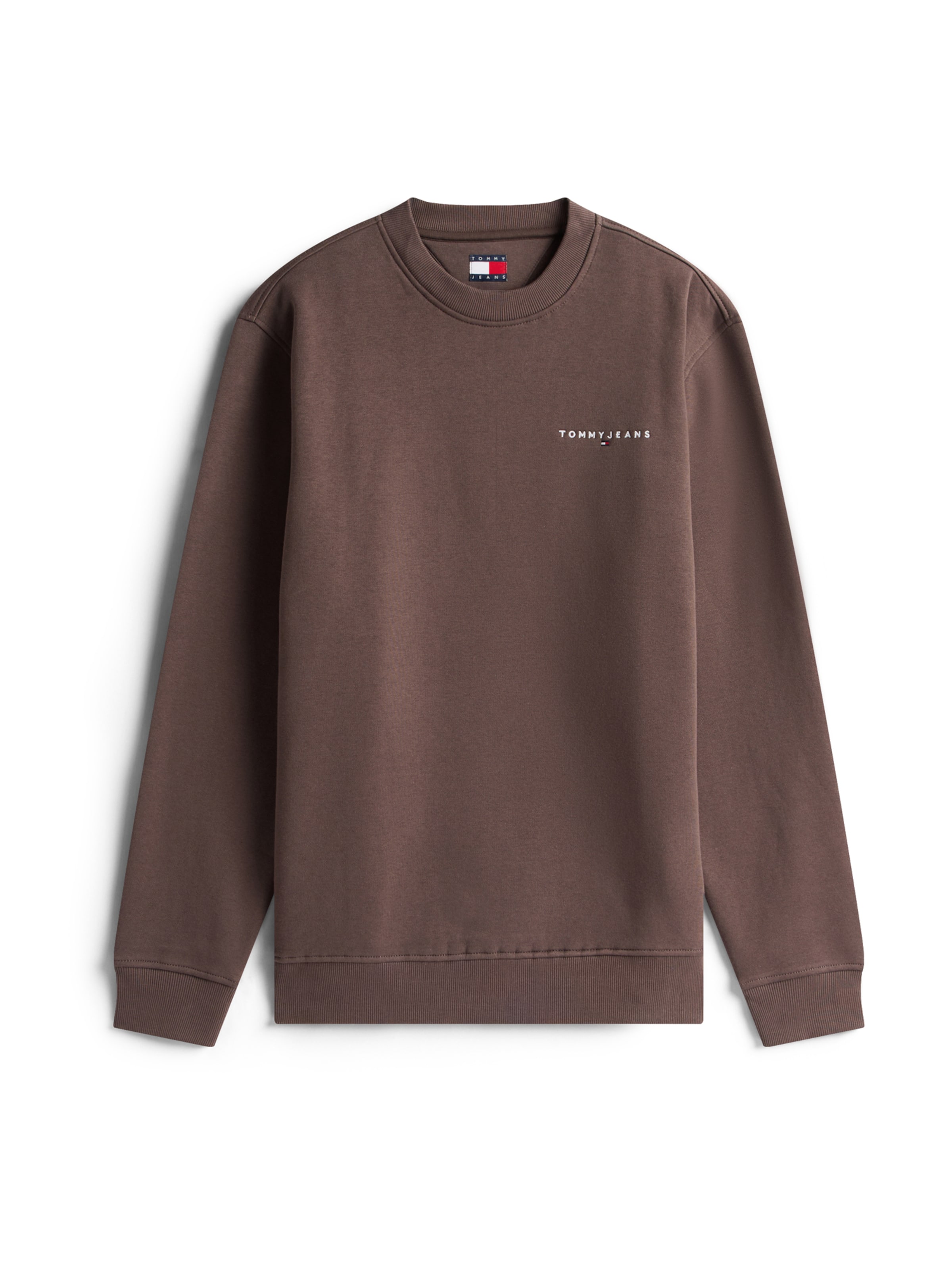 ruda Tommy Jeans Megztinis be užsegimo: priekis