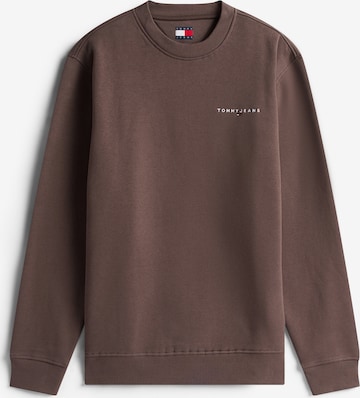 Tommy Jeans Collegepaita värissä ruskea: etupuoli