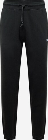 FRANKLIN & MARSHALL Tapered Pants in Black: front