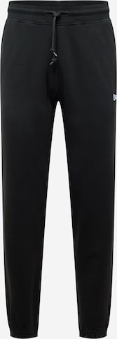 FRANKLIN & MARSHALL Tapered Broek in Zwart: voorkant