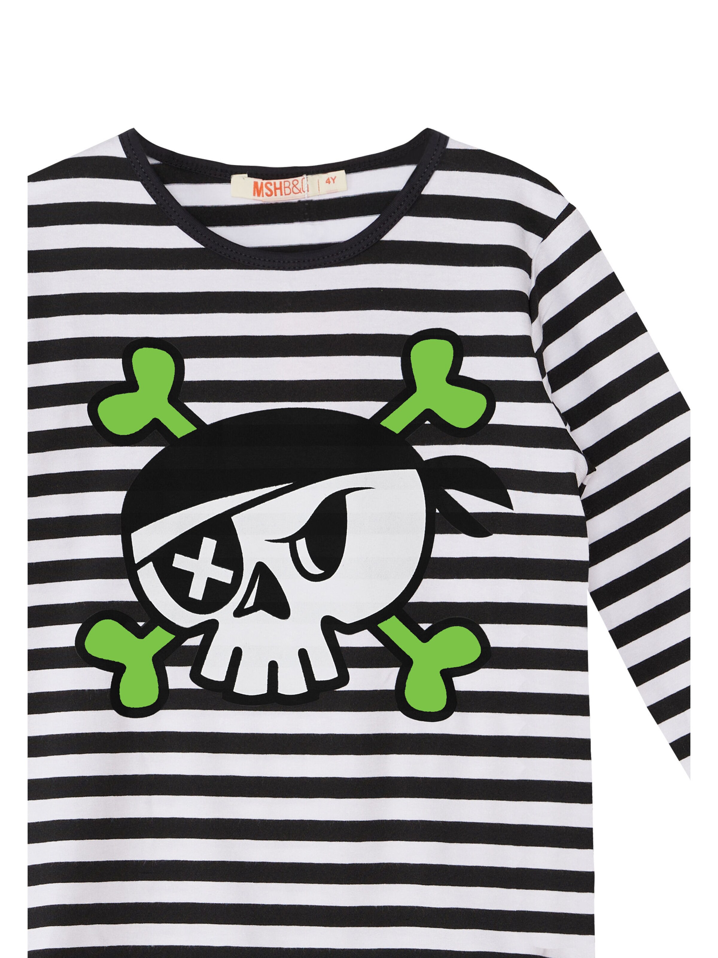 Survêtement 'Stripes' Denokids en noir