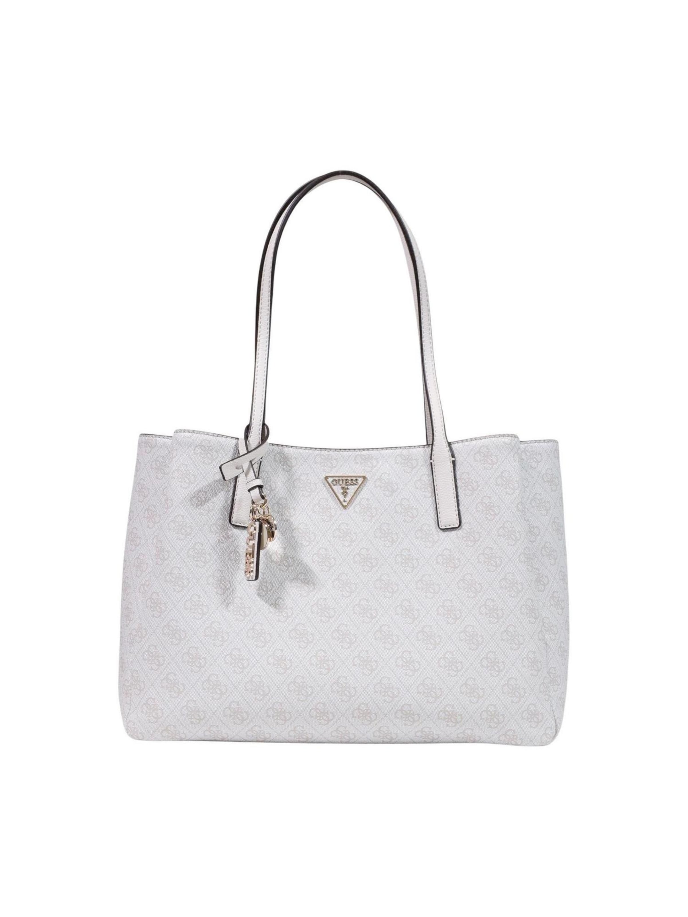 Sac bandoulière GUESS en blanc : devant