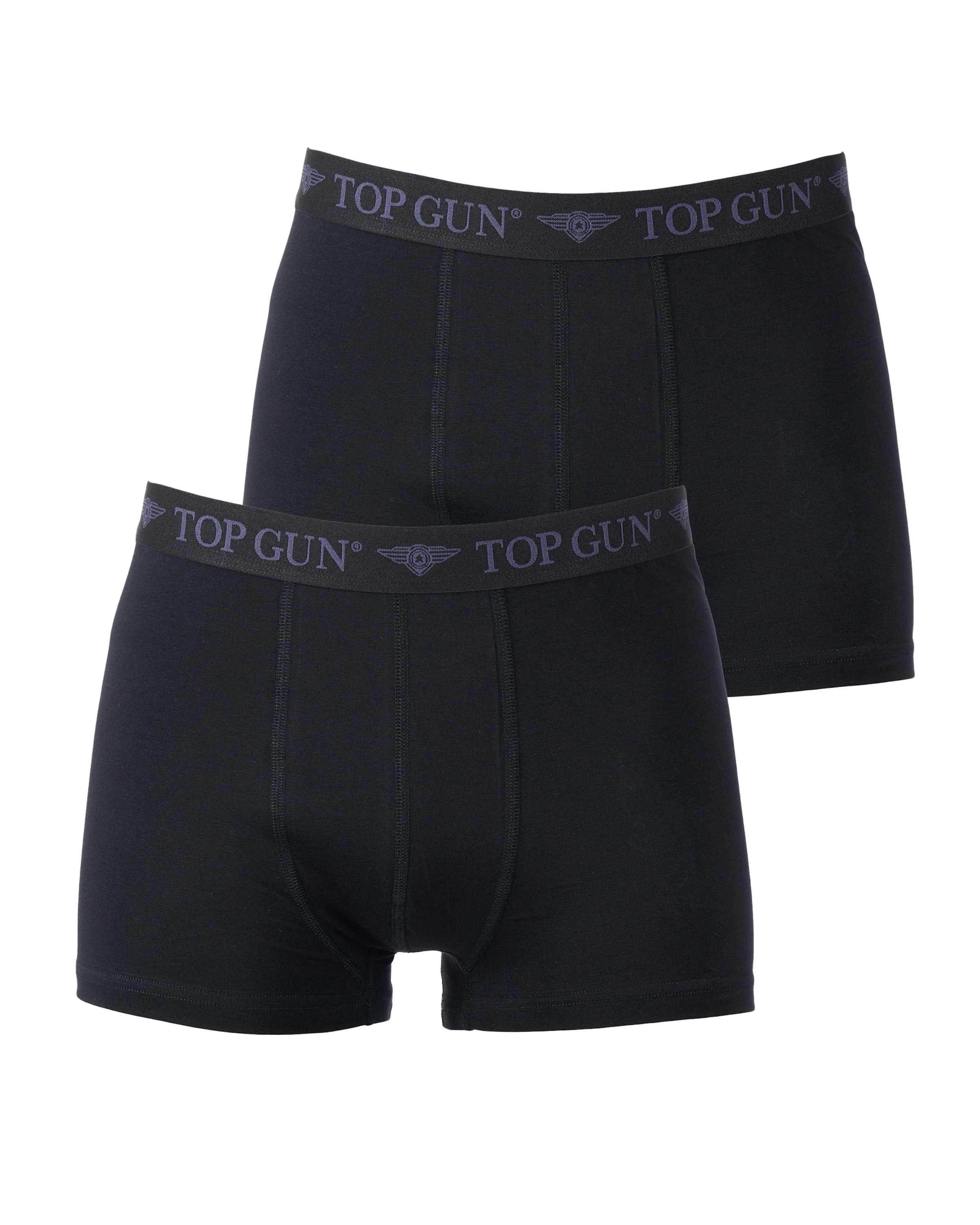 TOP GUN Boxer shorts in Black: front