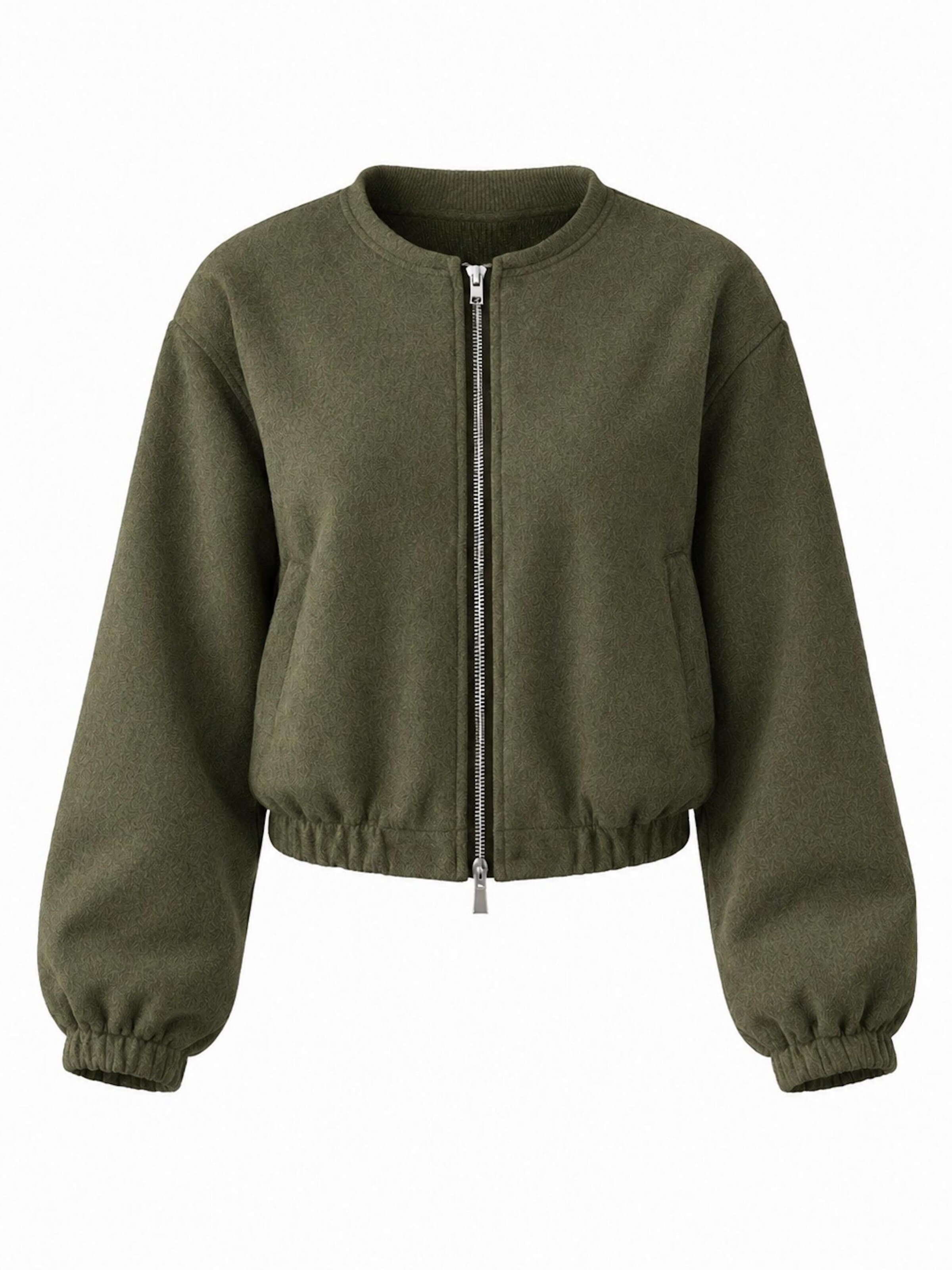 Worldclassca Between-Season Jacket in Green: front