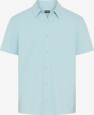 Bruno Banani LM Regular fit Button Up Shirt in Blue: front
