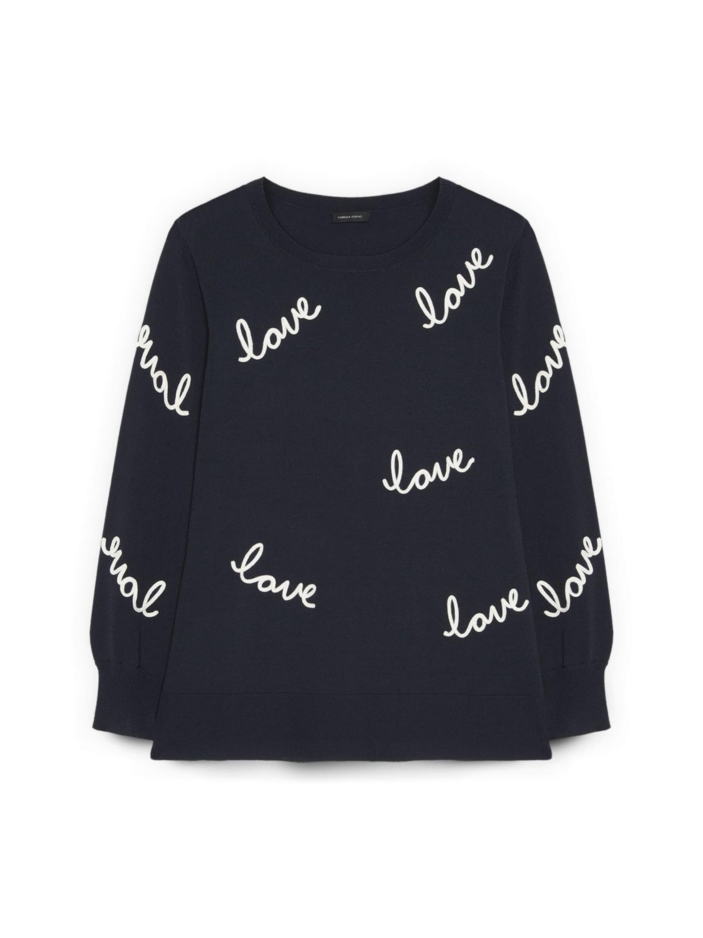 Pull-over Fiorella Rubino en bleu : devant