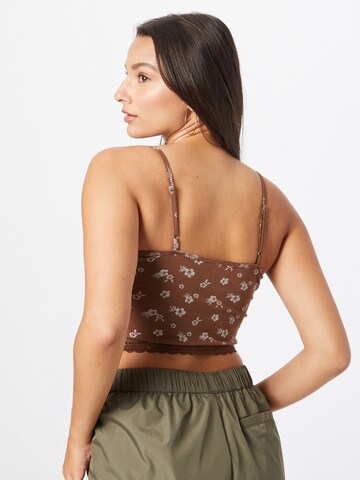 HOLLISTER Top in Brown