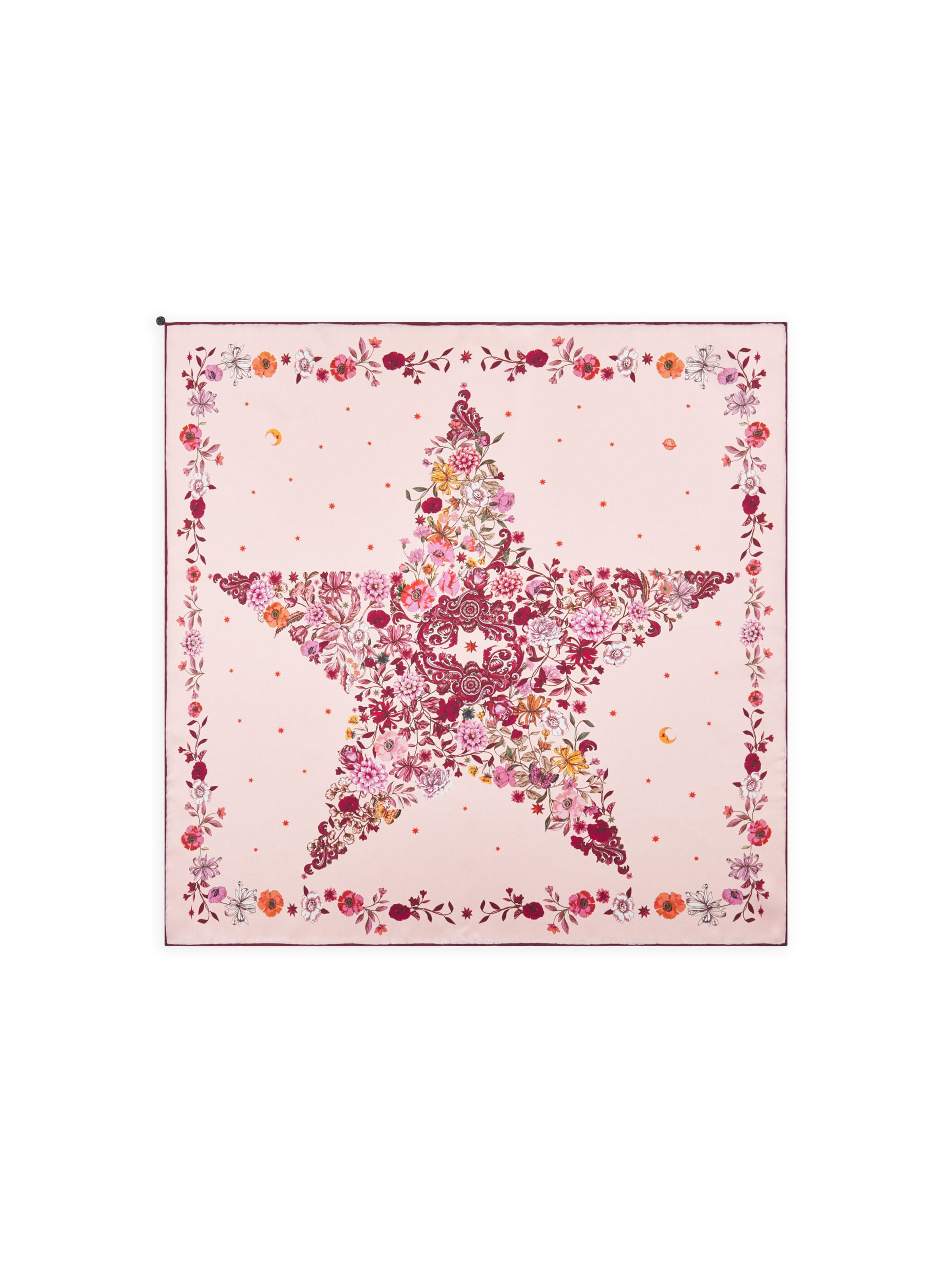 Foulard CODELLO en rose : devant
