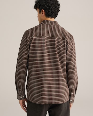 Geacă de primăvară-toamnă de la WE Fashion pe maro