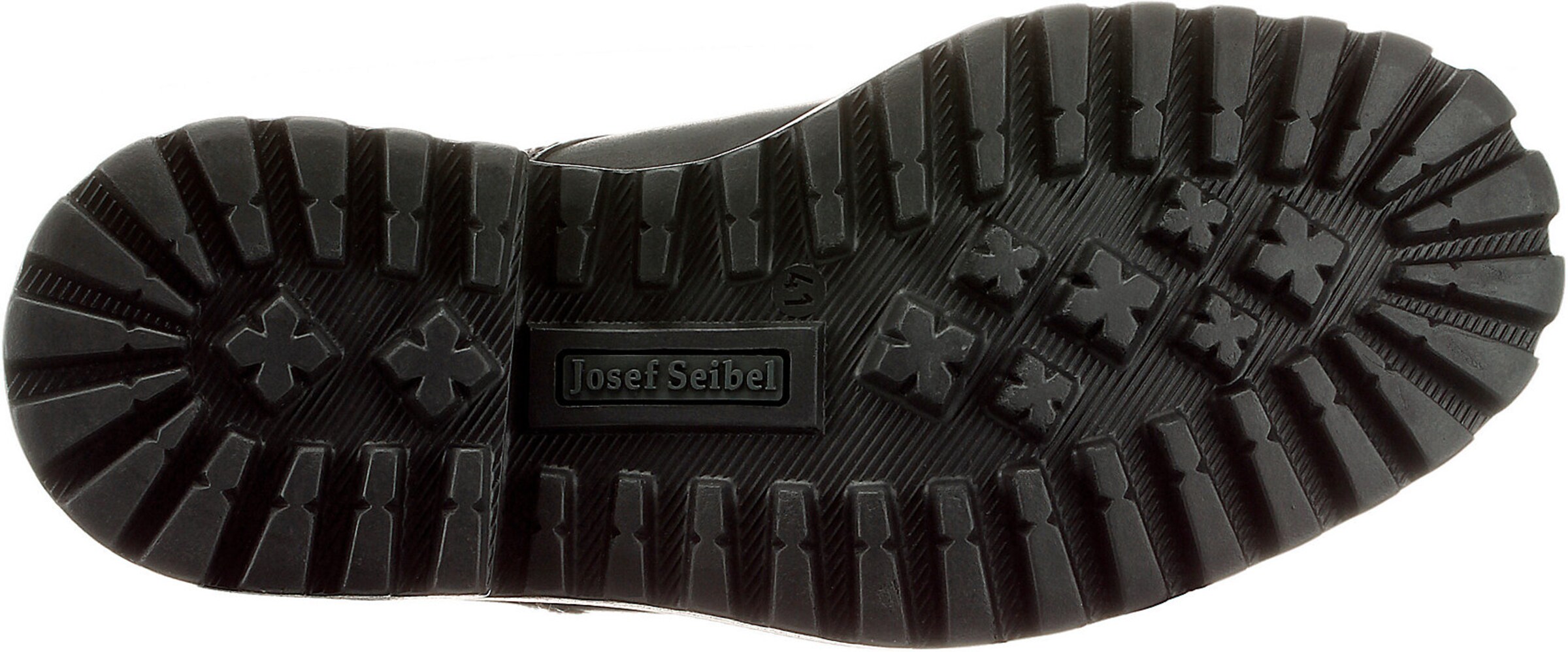 JOSEF SEIBEL Lace-Up Boots 'Adelboden' in Black