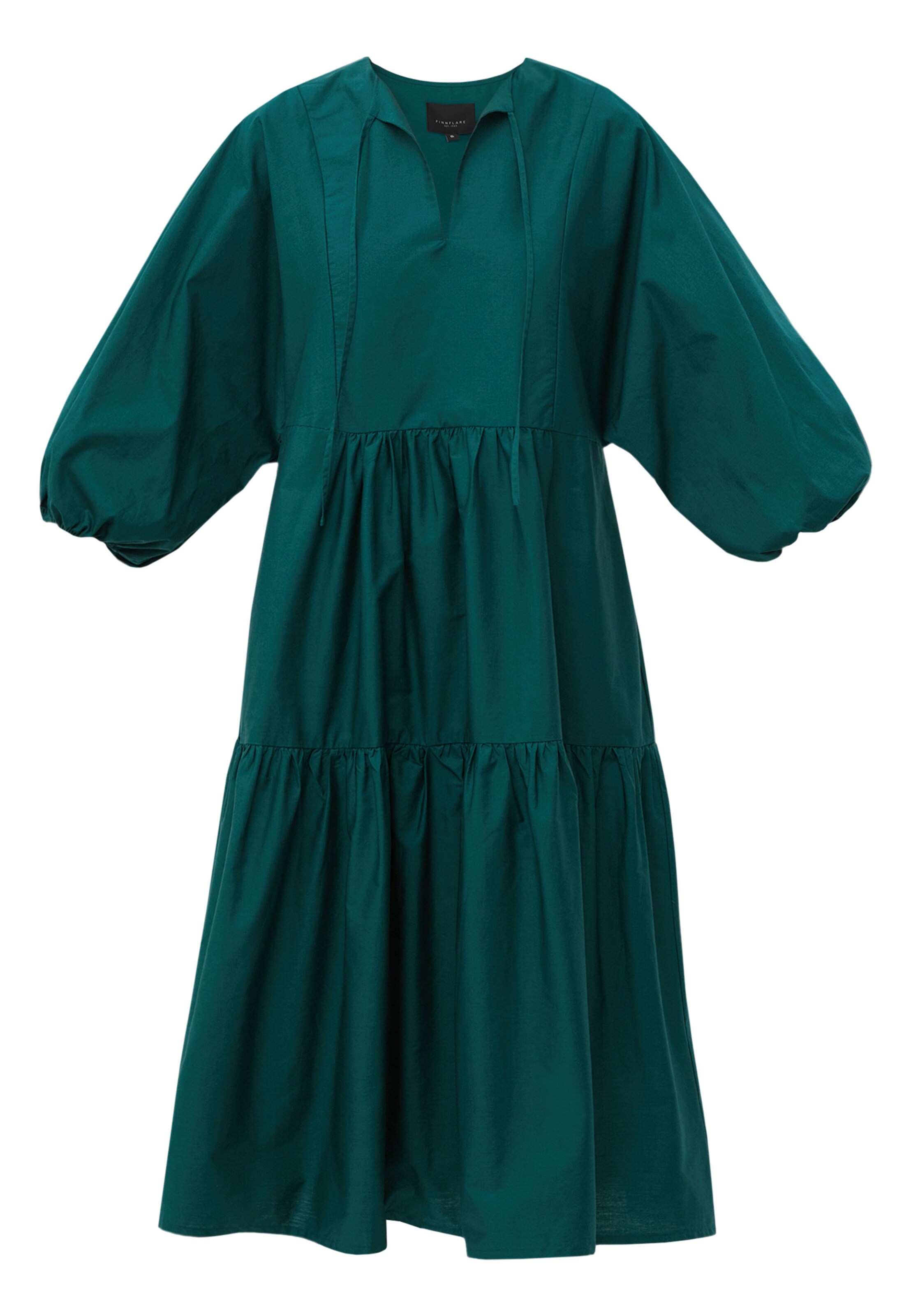 Finn Flare Summer dress 'Basic' in Green: front