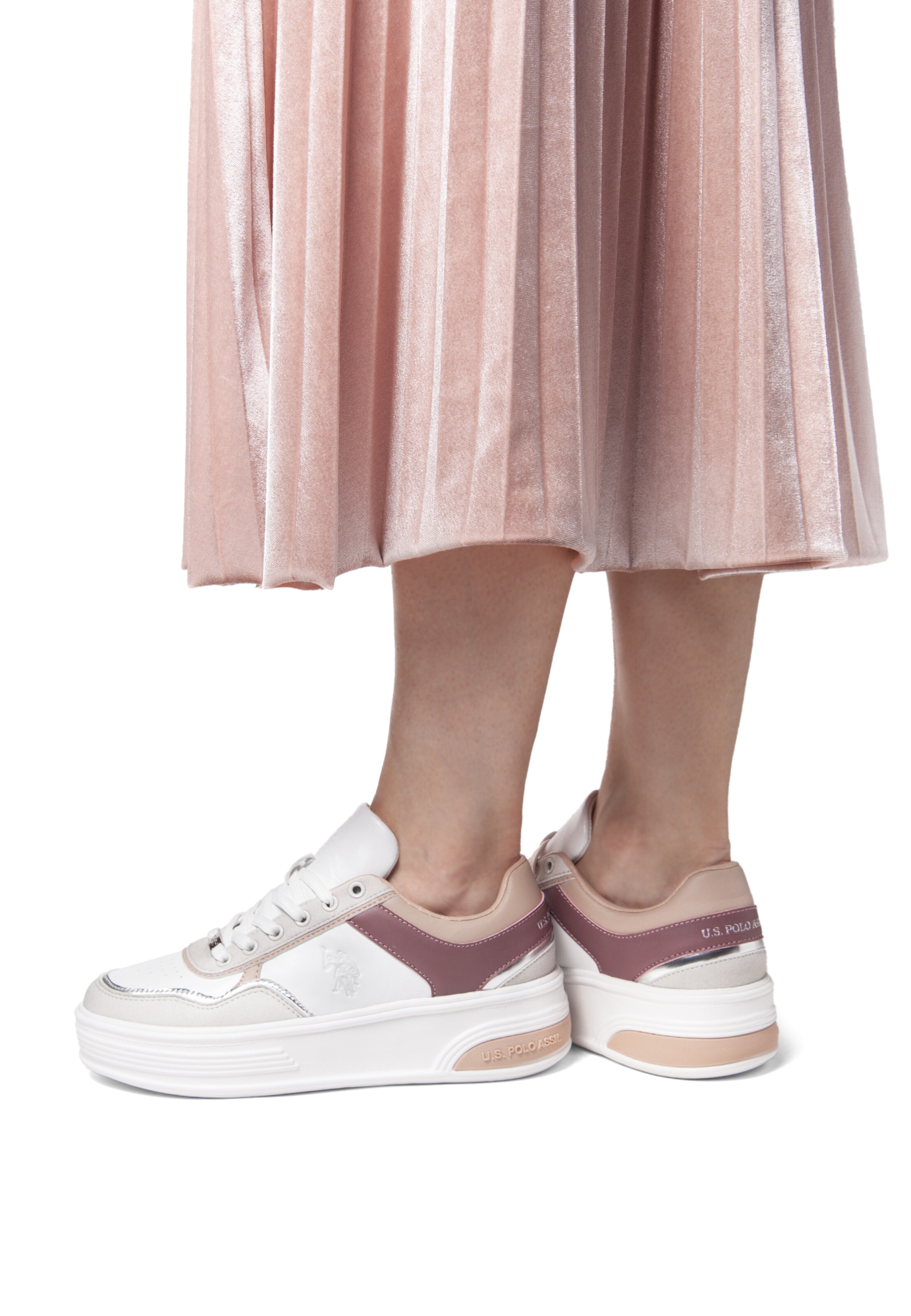 U.S. POLO ASSN. Sneakers laag 'Asuka' in Wit