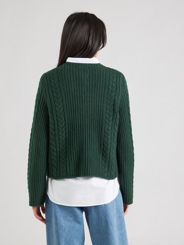 Abercrombie & Fitch - Casaco de malha em verde