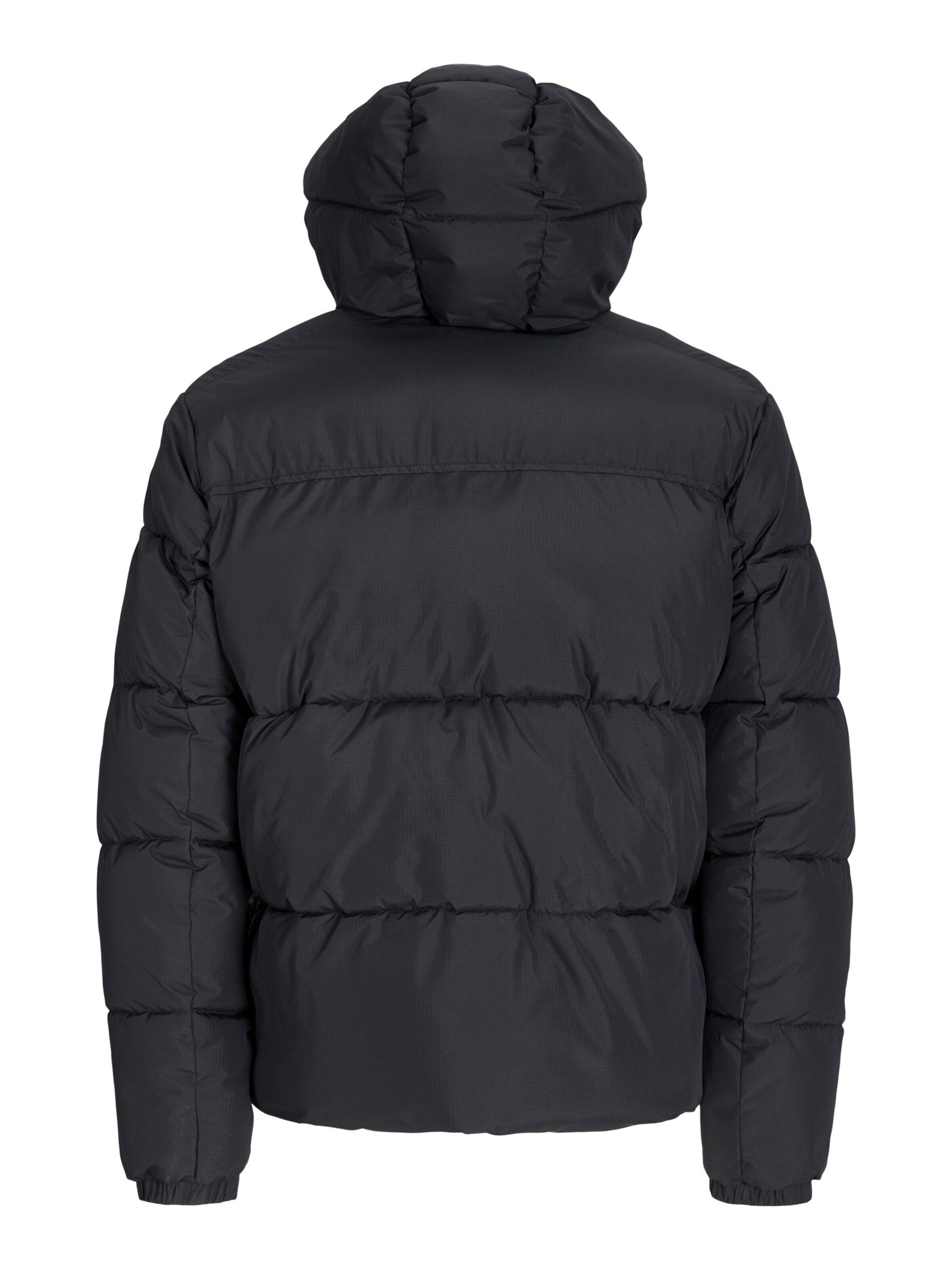 Geacă de iarnă de la aprel pe negru