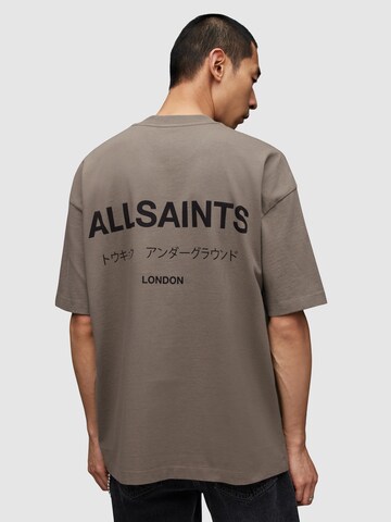 Maglietta 'Underground' di AllSaints in grigio