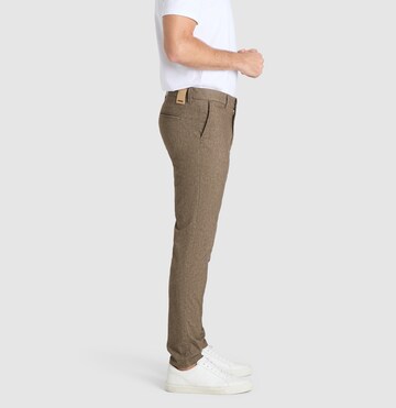 MAC Slim fit Pants in Beige: front