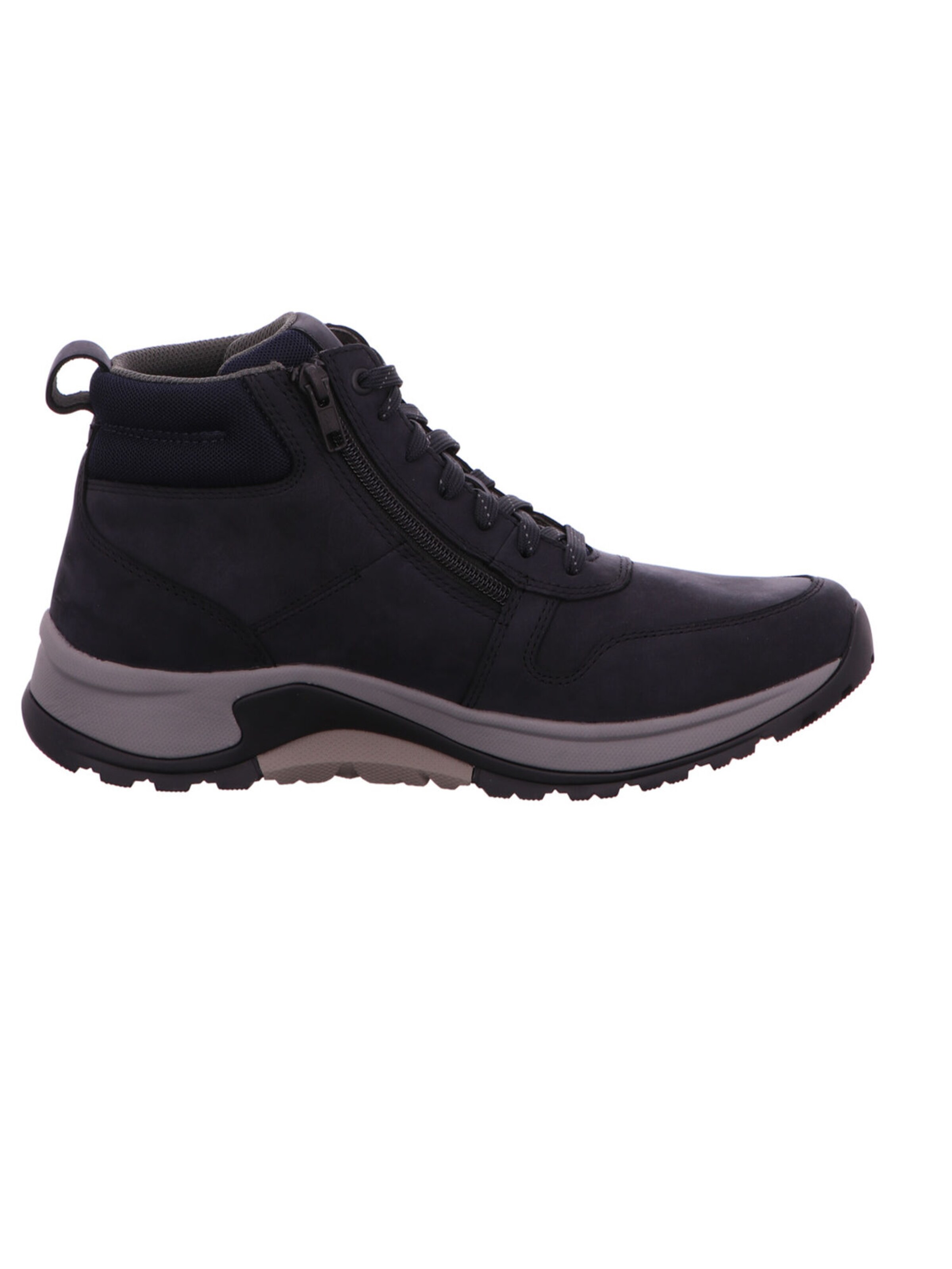 GABOR Schnürstiefel in Schwarz