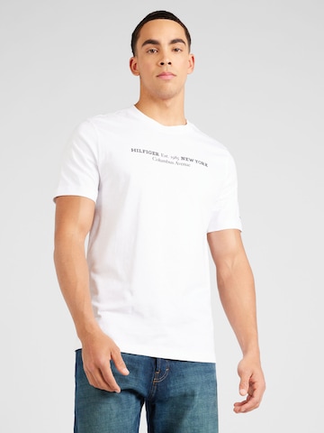 T-Shirt 'NEW YORK' TOMMY HILFIGER en blanc : devant