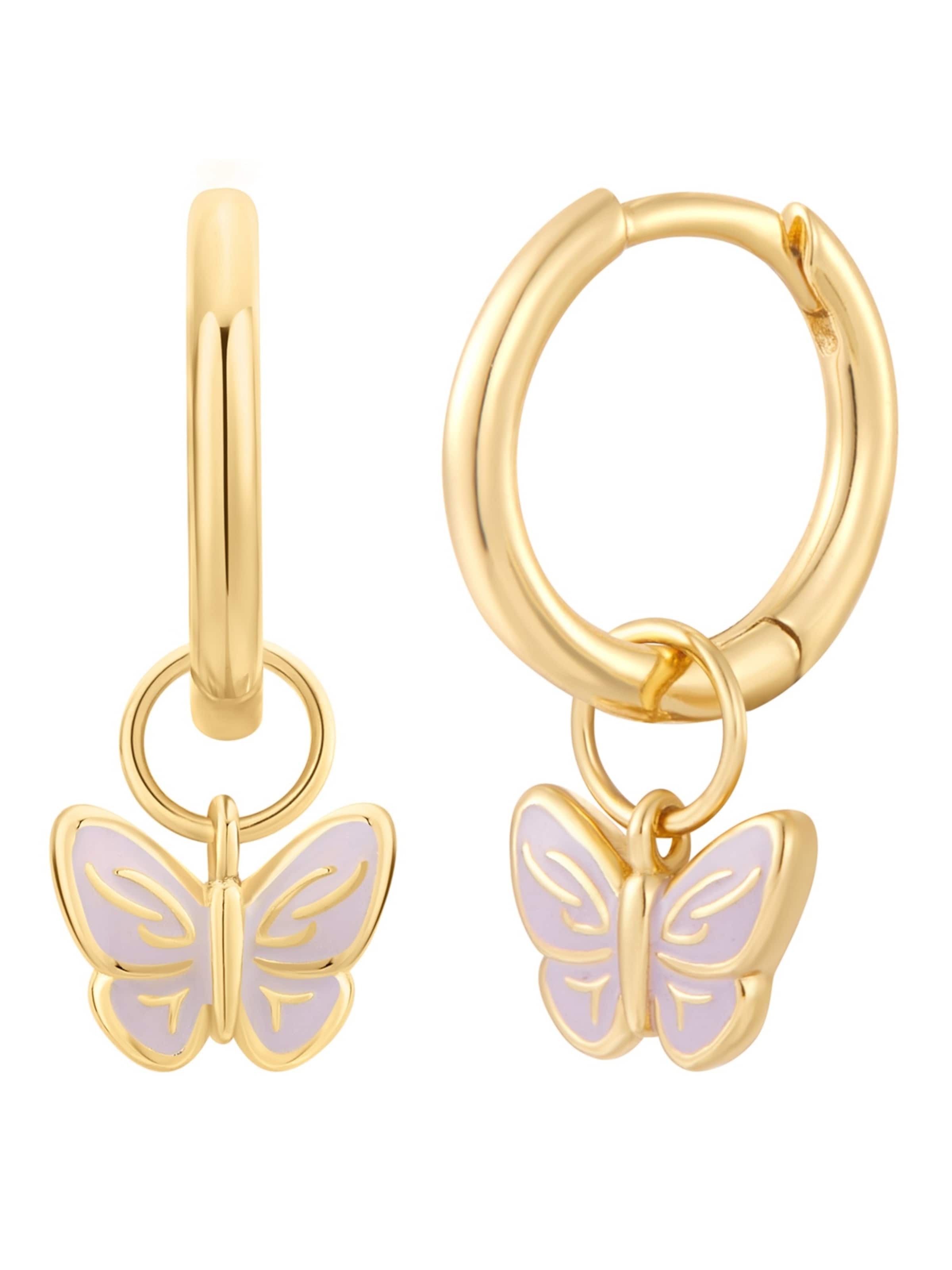 Glanzstücke München - Brincos em ouro: frente