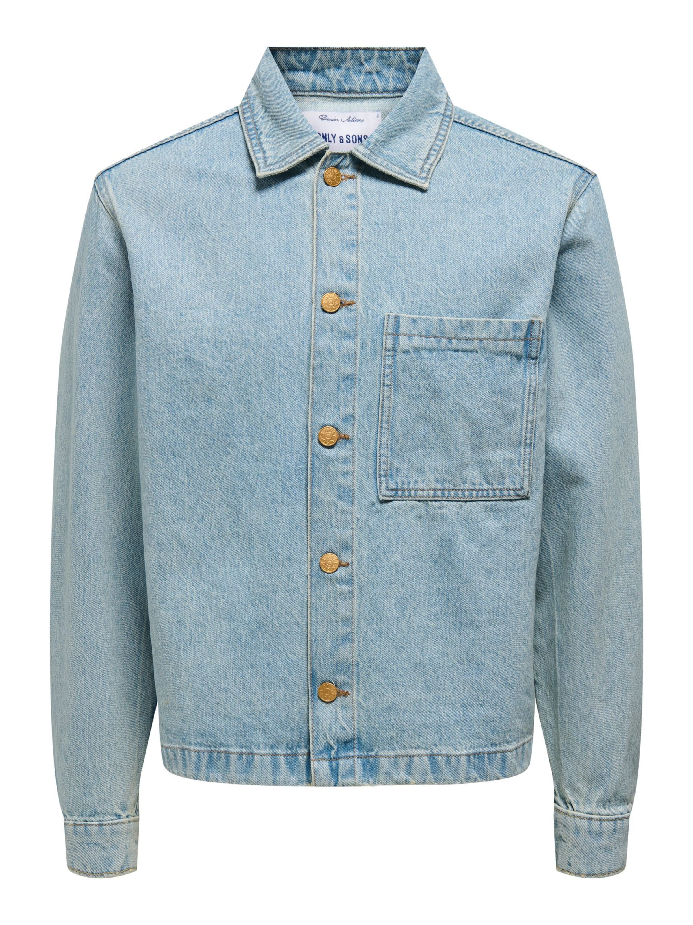 Only & Sons Overgangsjakke 'ONSSprick' i blå: forside