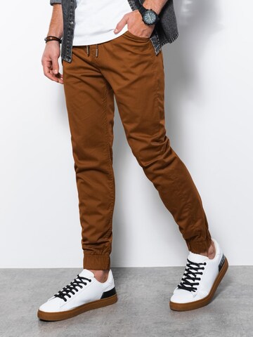 Ombre Regular Broek 'P908' in Bruin
