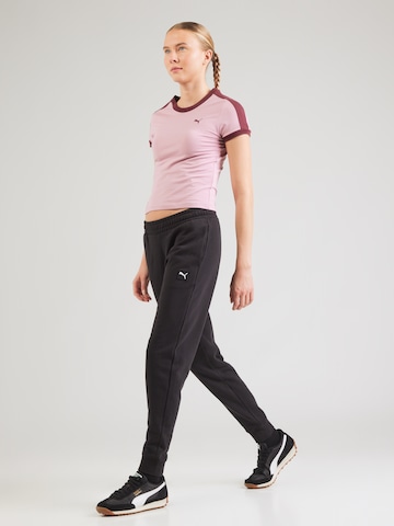 PUMA - Tapered Pantalón 'ESS' en negro