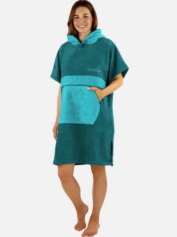 normani Short Bathrobe in Blue