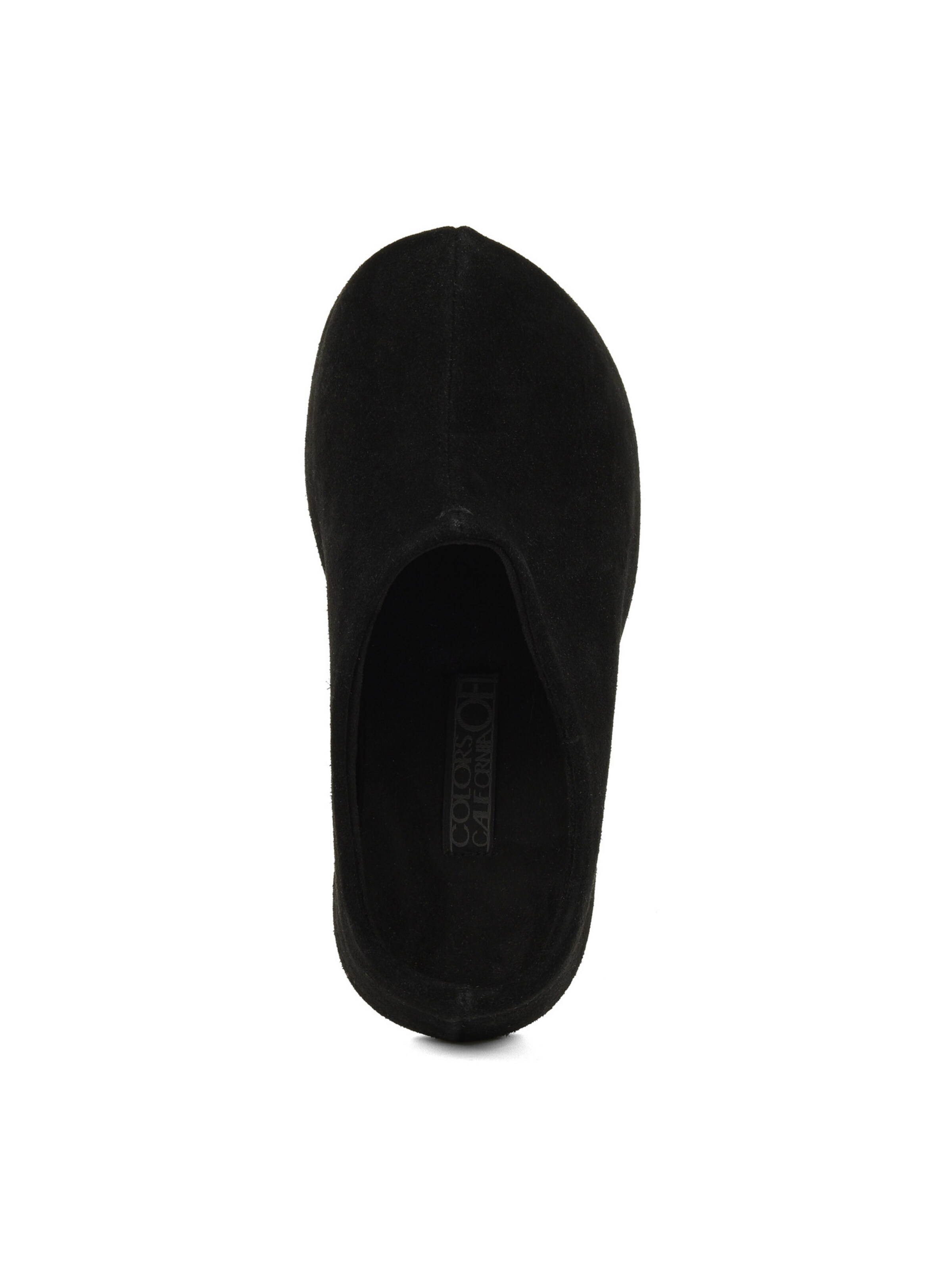 Clogs di COLORS OF CALIFORNIA in nero: superiore