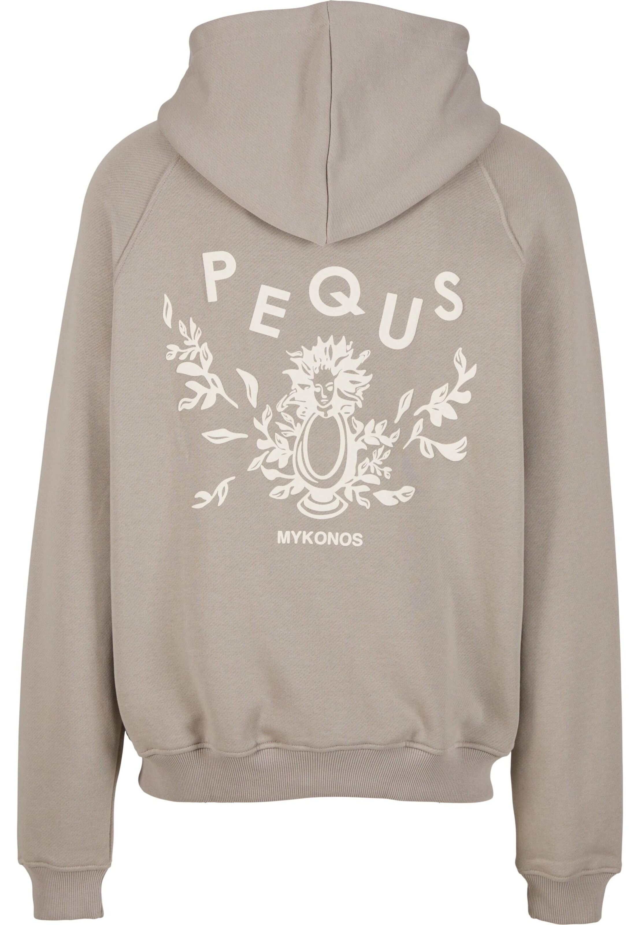 Pequs Sweat jacket 'Mykonos' in Beige