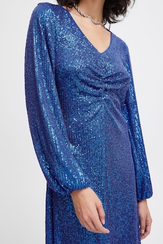 ICHI Evening Dress 'fauci' in Blue