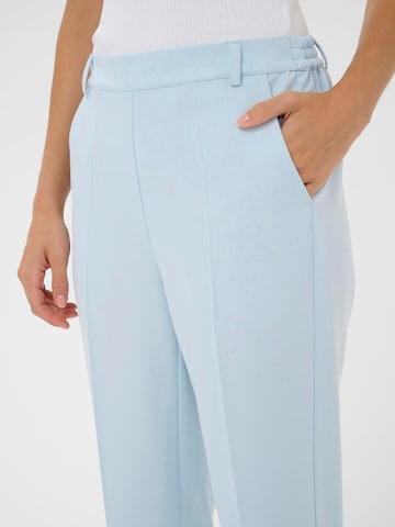 KaffeLoosefit Hlače na crtu 'KASakura' - plava boja