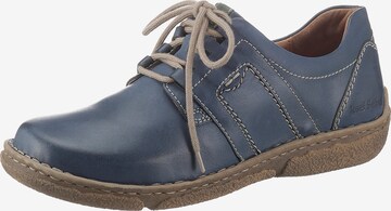 JOSEF SEIBEL Lace-Up Shoes 'Neele' in Blue: front