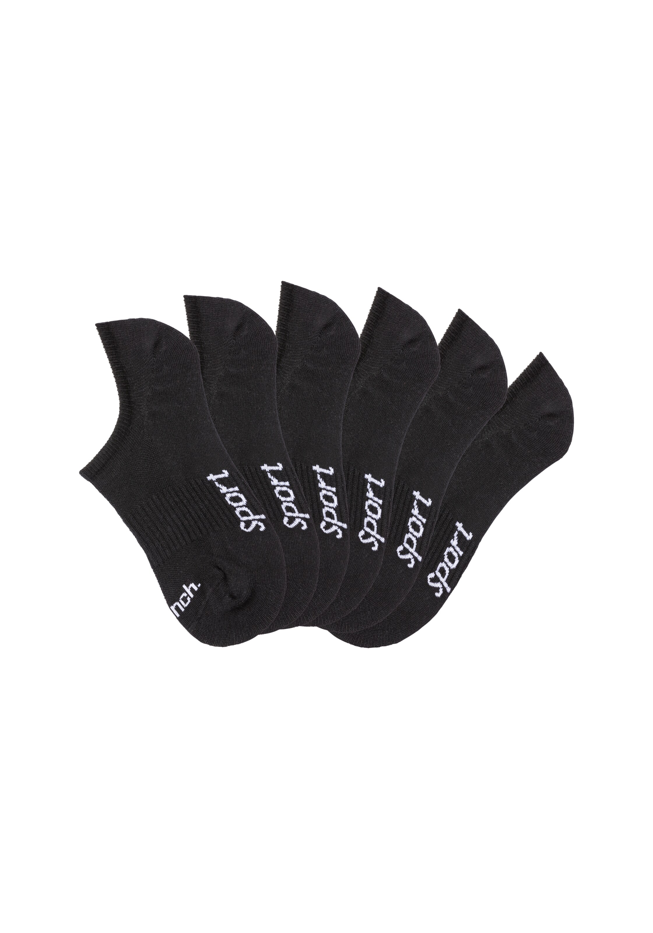 BENCH Athletic Socks in Black: front