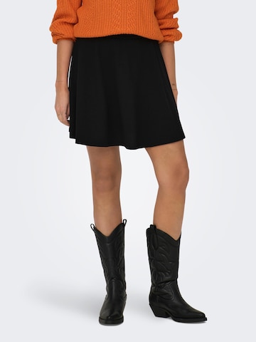 ONLY - Saia 'ONLSania' em preto: frente