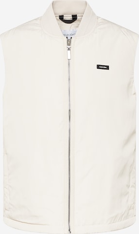 Calvin Klein Vest in Beige: front