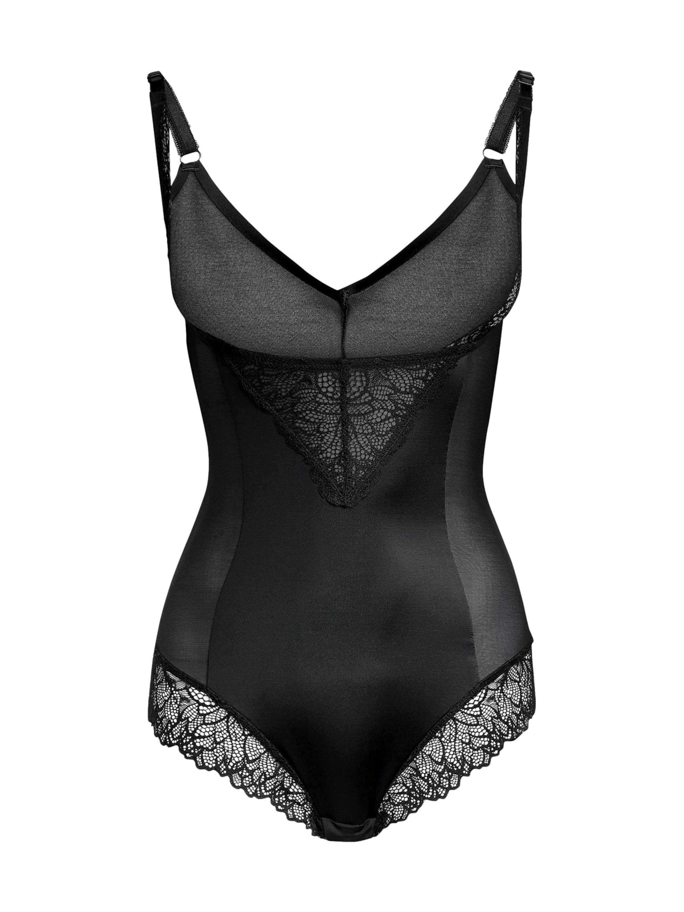 Body modelator 'Wear Your Own Bra' de la Next pe negru: față