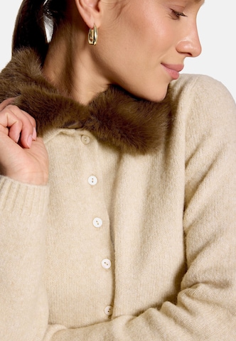 zero Gebreid vest in Beige