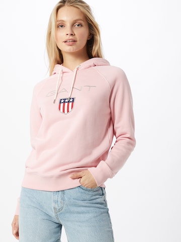 GANT - Sweatshirt em rosa: frente