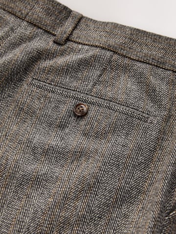 Next Regular Trousers with creases in Grey