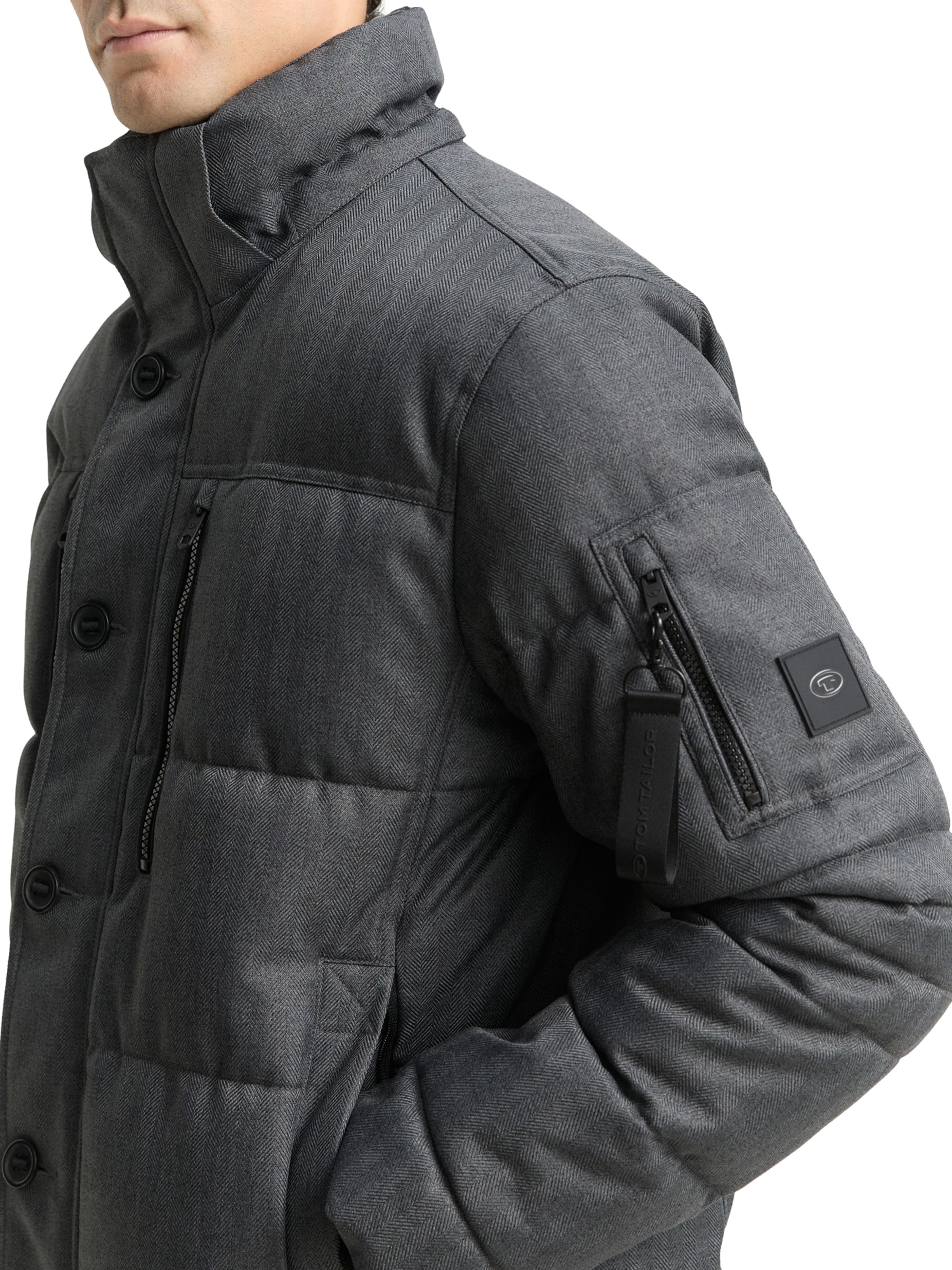 TOM TAILOR Zimná bunda - Sivá