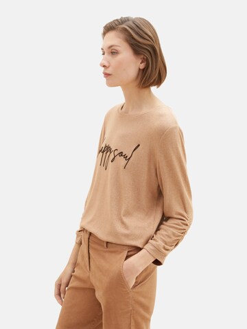 T-shirt TOM TAILOR en beige