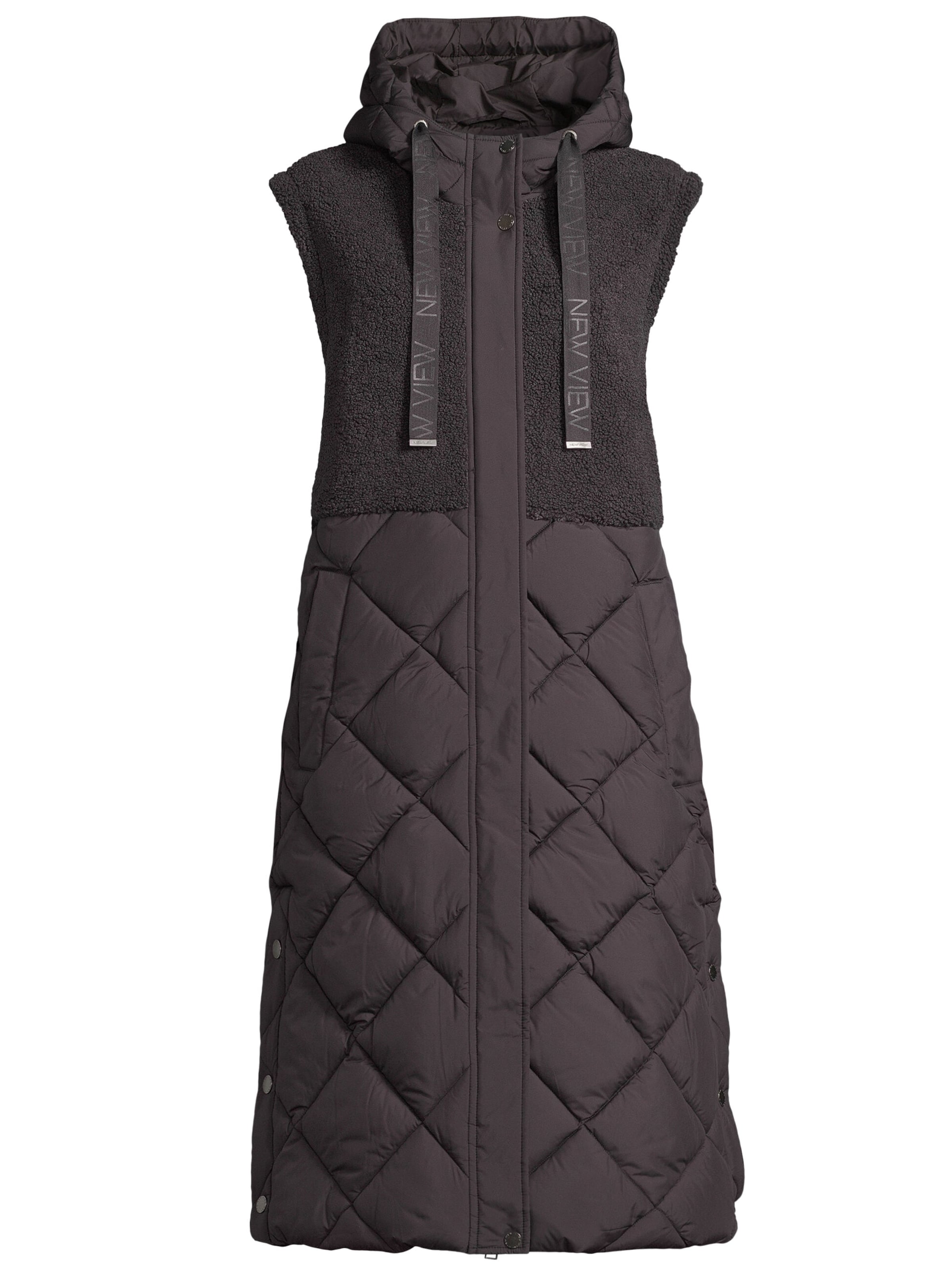 New View Vest in Grey: front