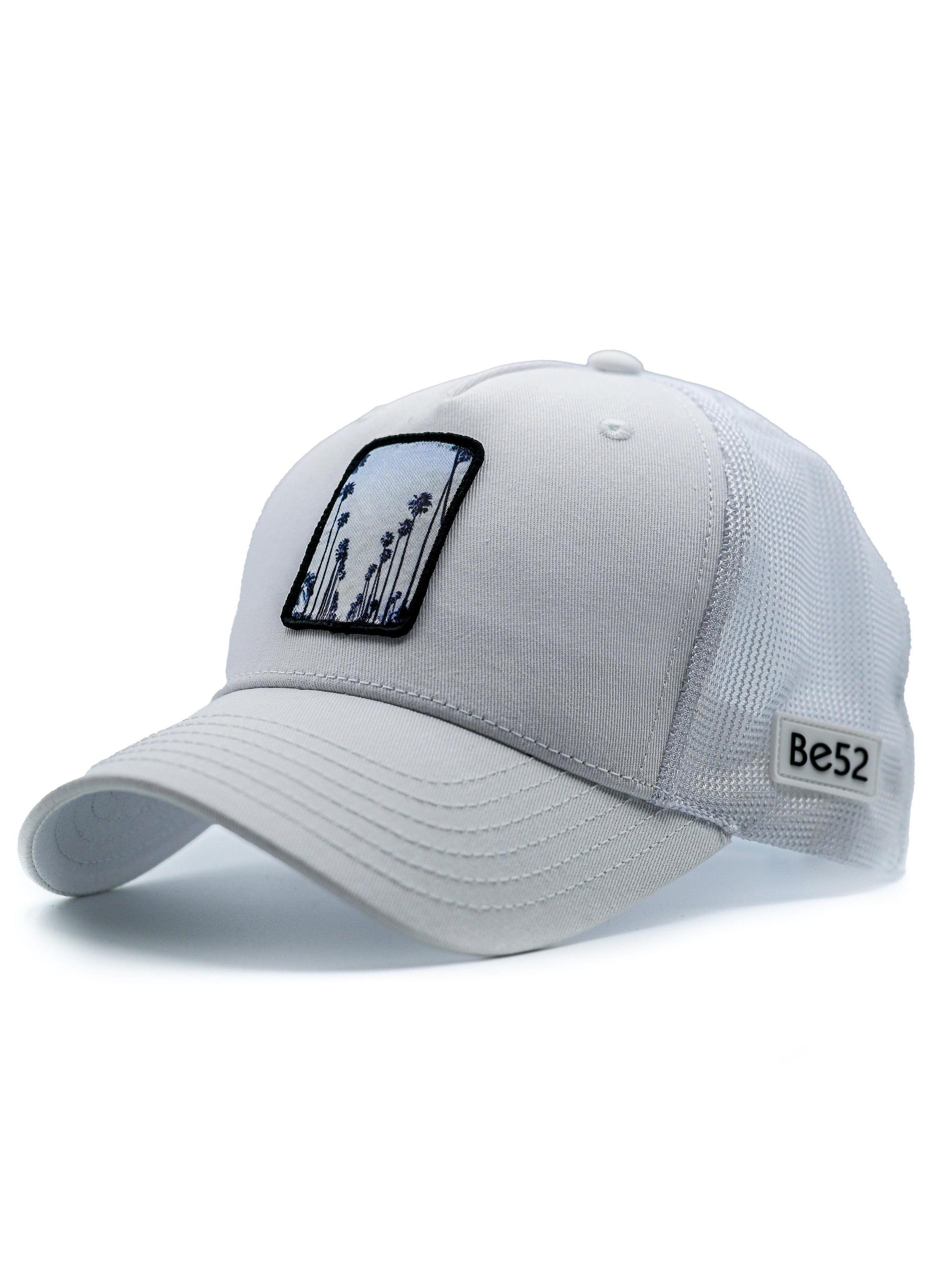 Be52 Hætte 'Palifornia' i hvid: forside