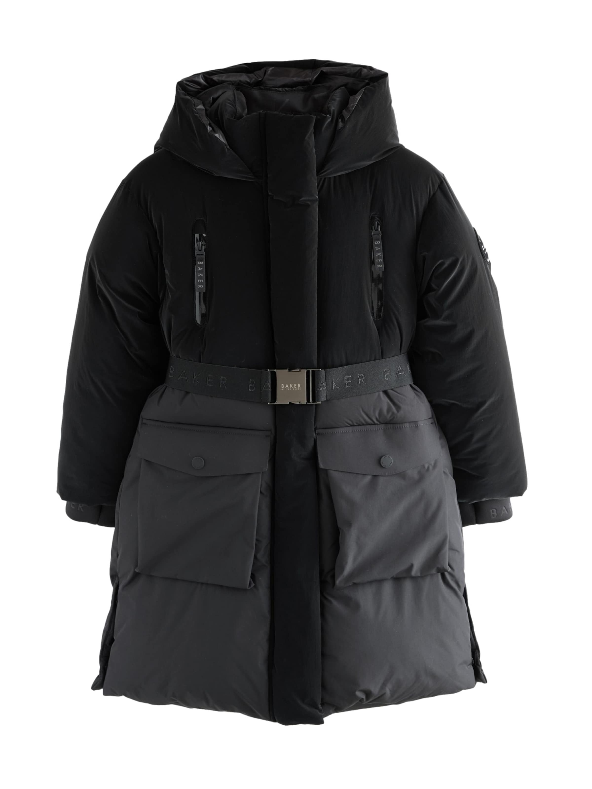 Baker by Ted Baker Mantel, värv must: eest vaates