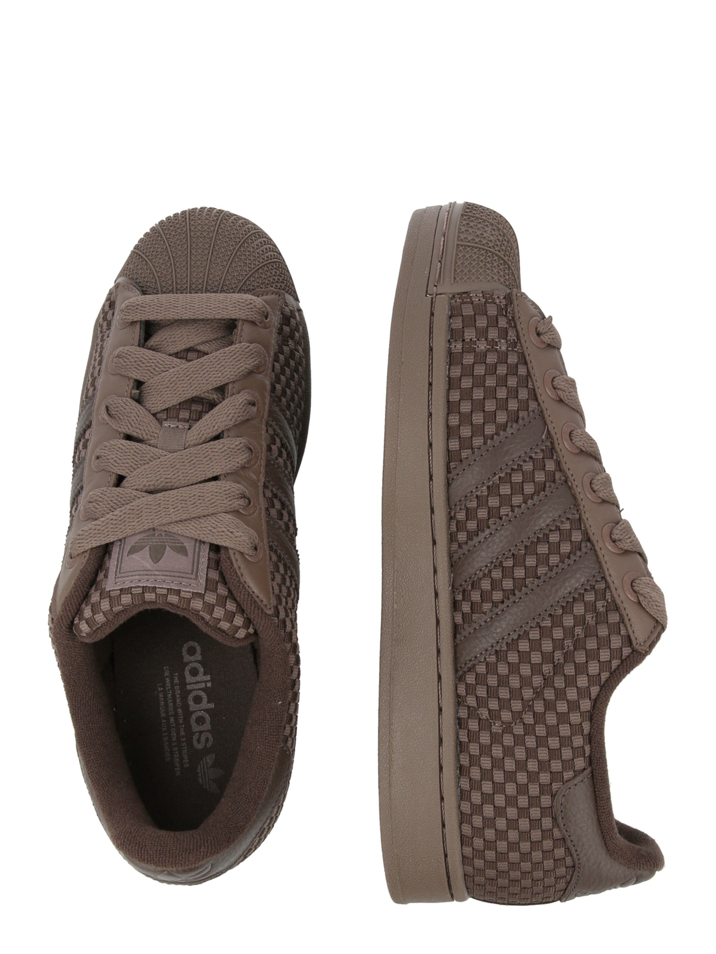 ADIDAS ORIGINALS Rövid szárú sportcipők 'SUPERSTAR II' - barna