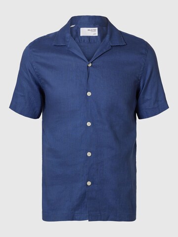SELECTED HOMME Regular fit Overhemd in Blauw